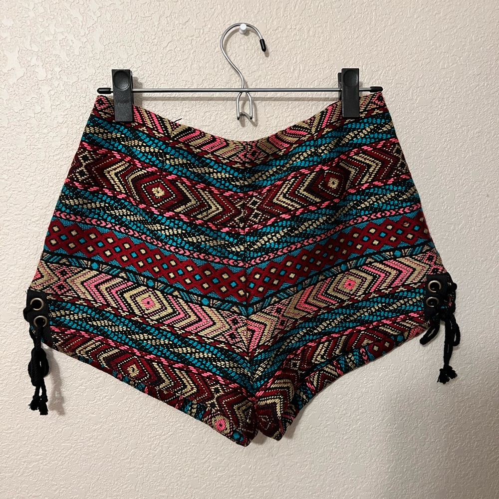 Patterned Shorts- Never Worn